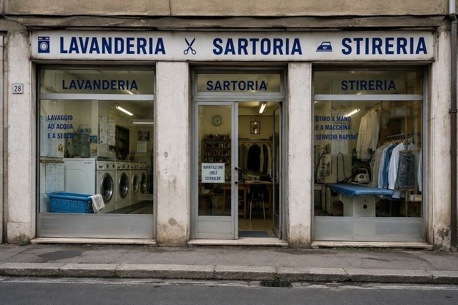 Lavanderia stireria sartoria
