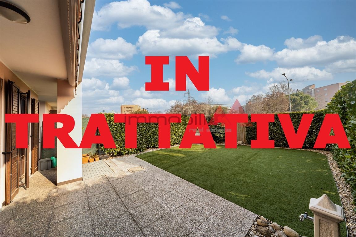 Brugherio zona Torazza - 3 locali con giardino privato e taverna